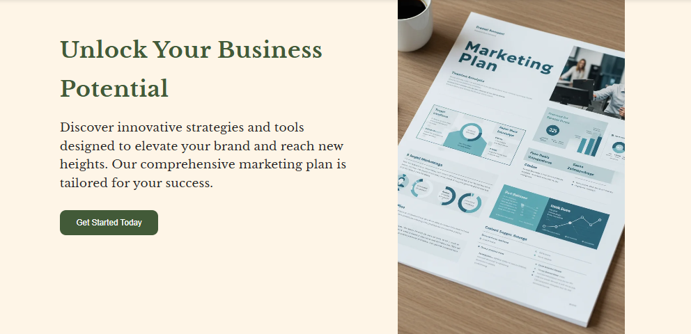 AI Landing Page maker